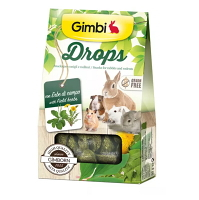 GIMBI Drops pre hlodavce s poľnými bylinkami 50 g