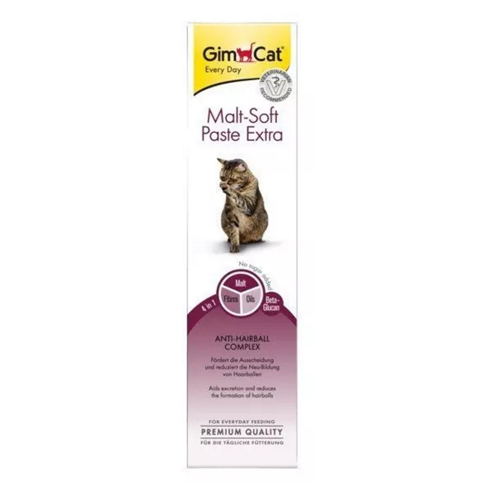E-shop GIMPET Pasta Malt-Soft Extra na trávenie pre mačky 200 g