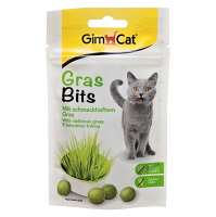 GIMCAT GrasBits Tablety s mačacou trávou 40 g