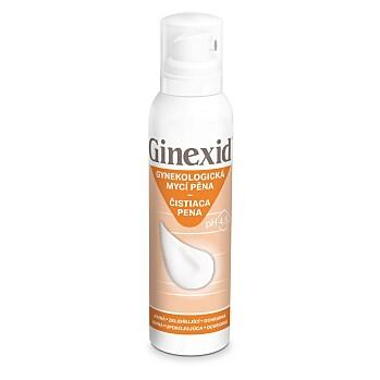 GINEXID gynekologická čistiaca pena150 ml (Intímne mýdla a umývacie gély) - Intímne