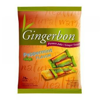Gingerbon 125 g pepermint - zázvorové cukríky s mätou