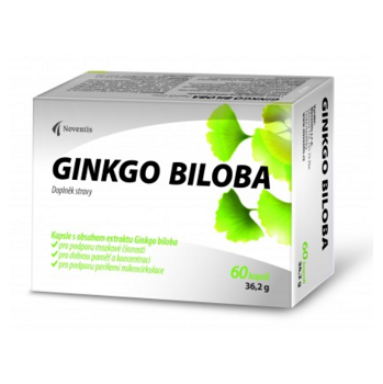 NOVENTIS Ginkgo biloba 40 mg 60 kapsúl