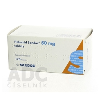 FLEKAINID SANDOZ 50 mg tablety tbl 120x50 mg (bli.Al/PVC/PVDc)