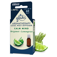 GLADE Aromatherapy Cool Mist Esenciálny olej do arómy difuzéra Calm Mind 17,4 ml