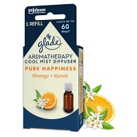 GLADE Aromatherapy Cool Mist Esenciálny olej do arómy difuzéra Pure Happiness náplň 17,4 ml