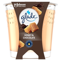GLADE Honey and Chocolate Sviečka vonná 112 g