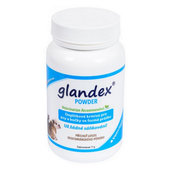 GLANDEX Powder pre psy a mačky 71 g