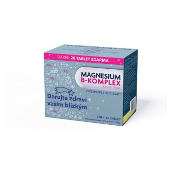 GLENMARK Magnesium B-komplex 100+20  tabliet VIANOCE