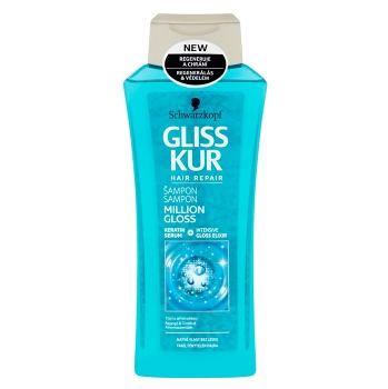 GLISS KUR regeneračný šampón Million Gloss 400 ml