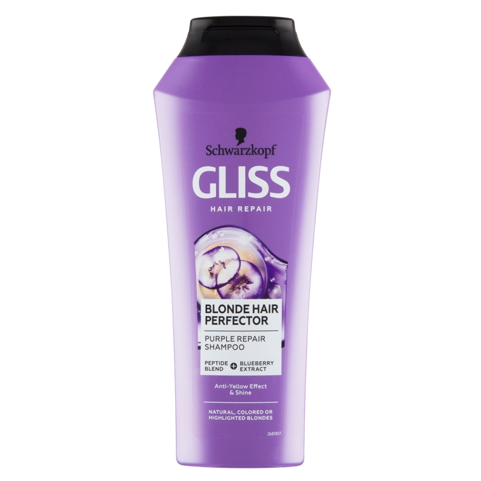 E-shop GLISS Blonde Perfector fialový šampón 250 ml