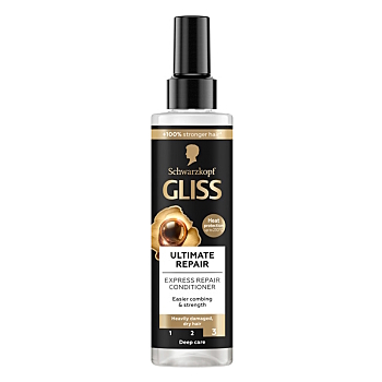 GLISS Ultimate Repair Regeneračný express balzam 200 ml (Bezoplachová starostlivosť o vlasy) - Regeneračné