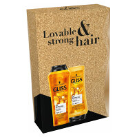 GLISS Oil Nutritive Šampón na vlasy 250 ml + kondicionér 200 ml Darčekové balenie