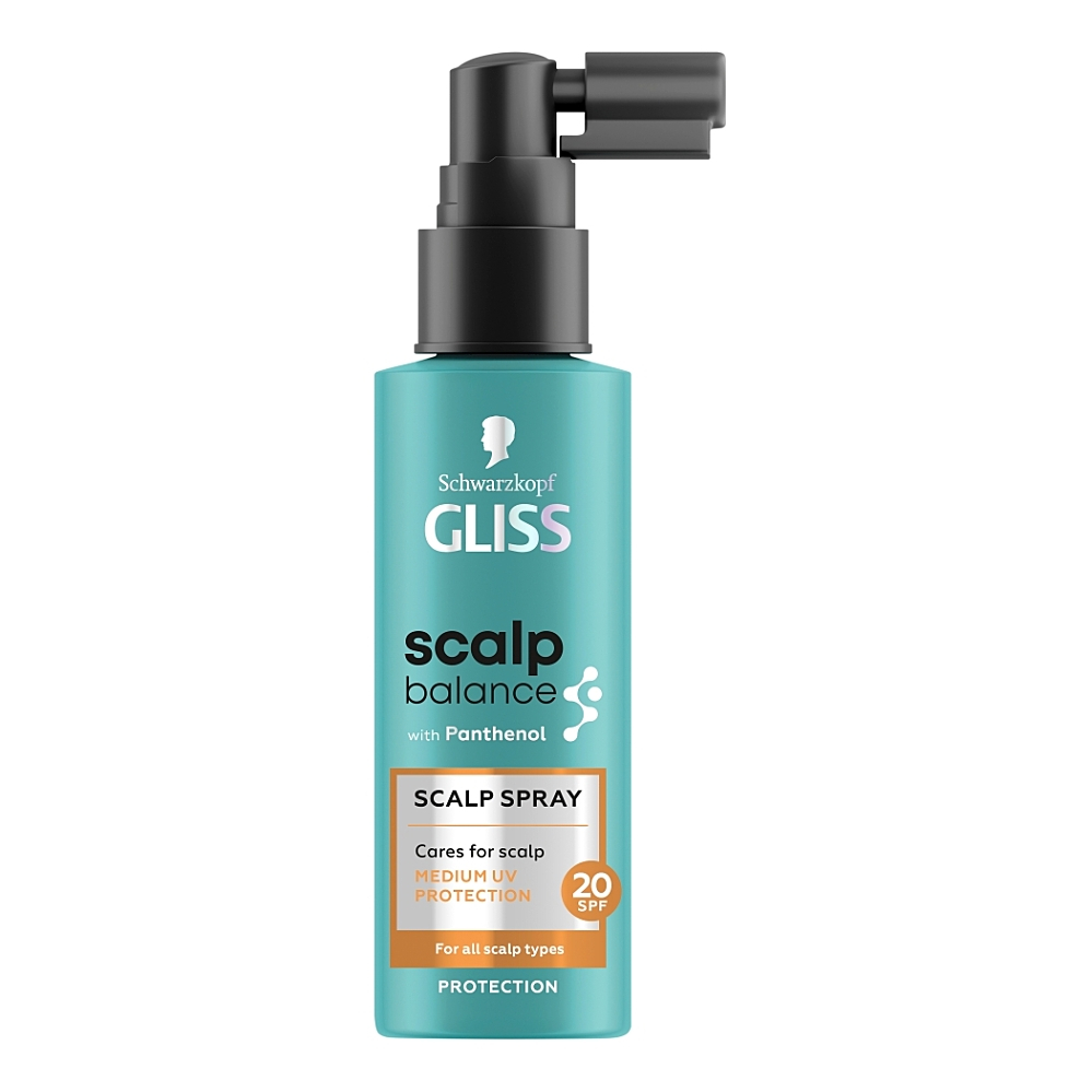 Schwarzkopf Gliss Scalp Balance Scalp UV ochranný sprej 100 ml-(poškodený aplikátor)