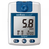 EASYGLUCO Glukometer 25 kusov testovacích prúžkov a 25 kusov lanciet EASYGLUCO Glukometer 25 kusov testovacích prúžkov a 25 kusov lanciet