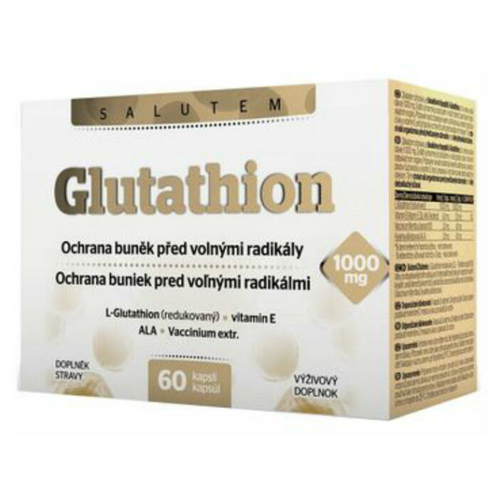 SALUTEM Glutathion 1000 mg 60 kapsúl kúpite na Mojalekaren.sk