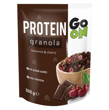 GO ON Proteínová granola brownie a cherry 300 g