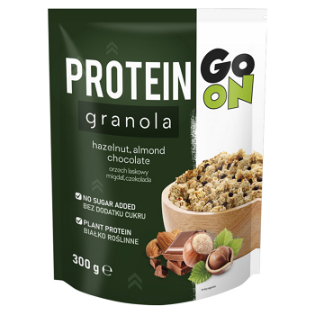 GO ON Proteínová granola s čokoládou a orechmi 300 g