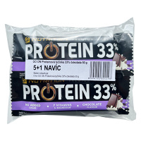 GO ON Proteínové tyčinky 33% čokoláda 5+1 kus ZADARMO