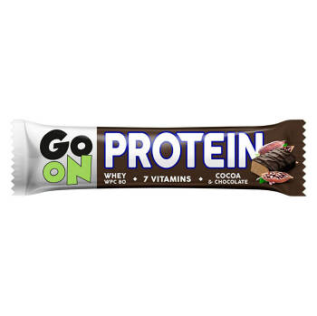 GO ON! Proteínová tyčinka s príchuťou kakaa 50 g