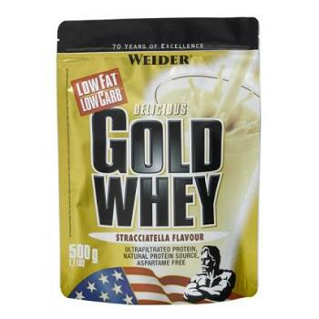 Gold Whey, srvátkový proteín, Weider, 500 g - Čokoláda-Peprmint