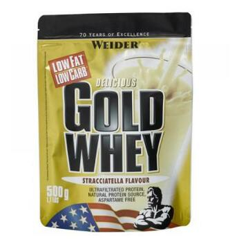 WEIDER Gold Whey srvátkový proteín malina - jogurt 500 g