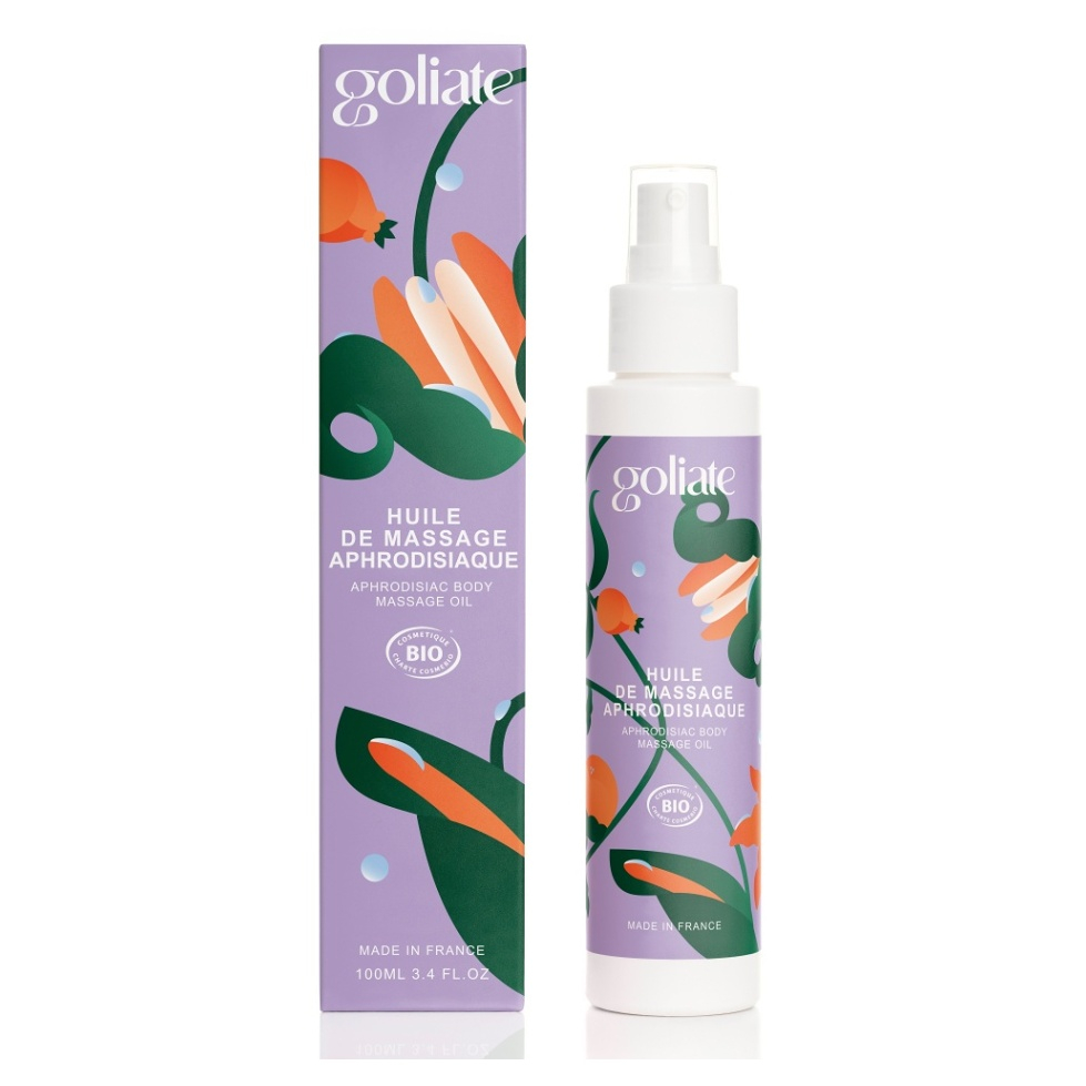 E-shop GOLIATE Afrodiziakálny masážny olej BIO 100 ml