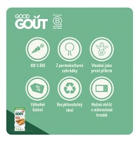 GOOD GOUT Bio batátové pyré  2 x 120 g