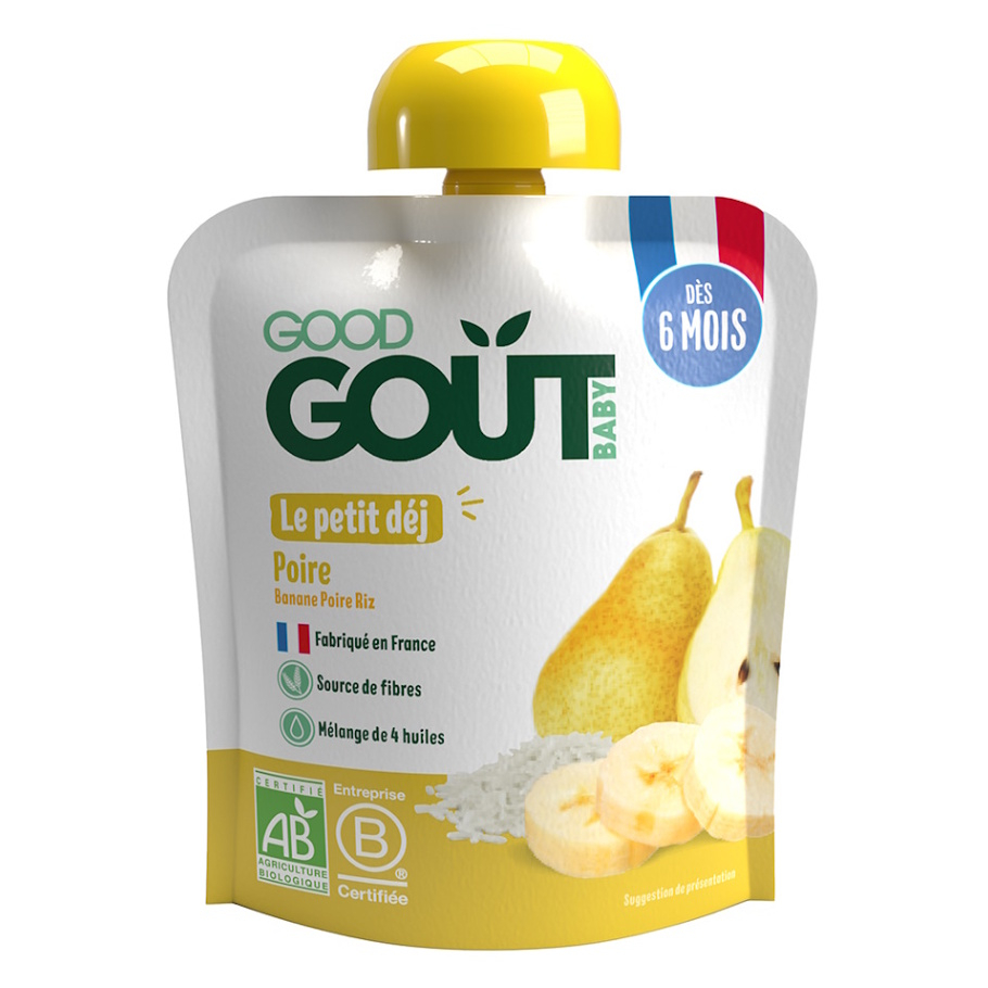 GOOD GOÛT Hruškové raňajky od 6.mesiaca BIO 70 g
