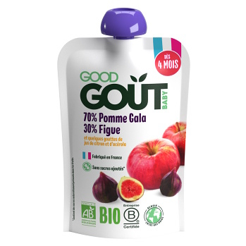 GOOD GOUT Jablko a figy BIO 120 g