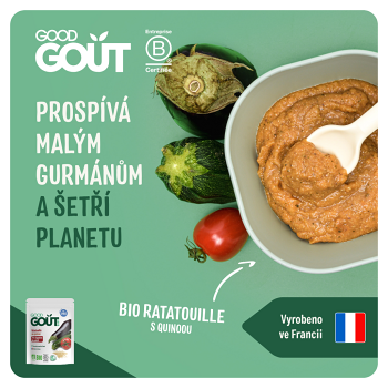 GOOD GOUT Ratatouille s quinou BIO 190 g (Zeleninové príkrmy) - BIO - obrázok 2/4