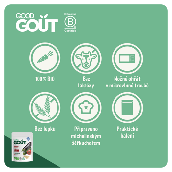 GOOD GOUT Ratatouille s quinou BIO 190 g (Zeleninové príkrmy) - BIO - obrázok 4/4