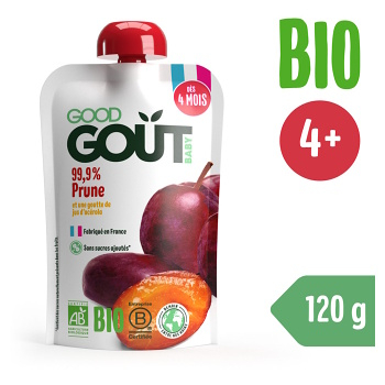 GOOD GOUT Slivka BIO 120 g (Desiatové kapsičky) - BIO - obrázok 4/4