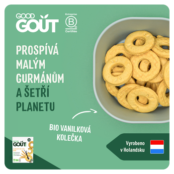 GOOD GOUT Vanilkové kolieska BIO 80 g (Sušienky, piškóty a detské chrumky) - BIO - obrázok 2/4