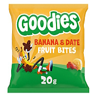 GOODIES Banánovo datľové kúsky 20 g