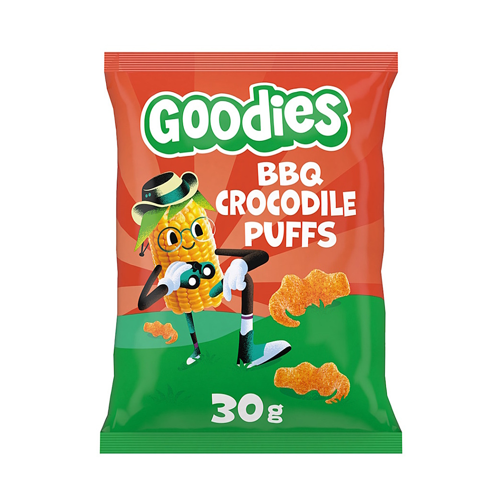 E-shop GOODIES Chrumky krokodíly BBQ 30 g