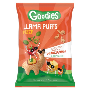 GOODIES Llama chrumky pizza 30 g (Zdravé chrumky) - Sladké