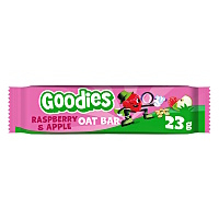 GOODIES Ovsená tyčinka malina a jablko 23 g