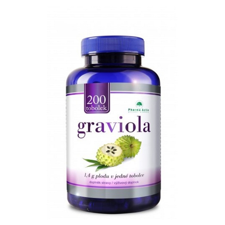 PHARMA ACTIV Graviola 200 kapsúl kúpite na Mojalekaren.sk