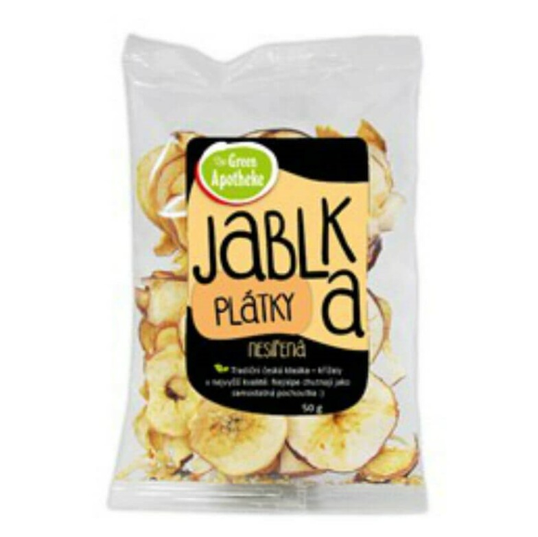 E-shop GREEN APOTHEKE Jablká plátky 50 g
