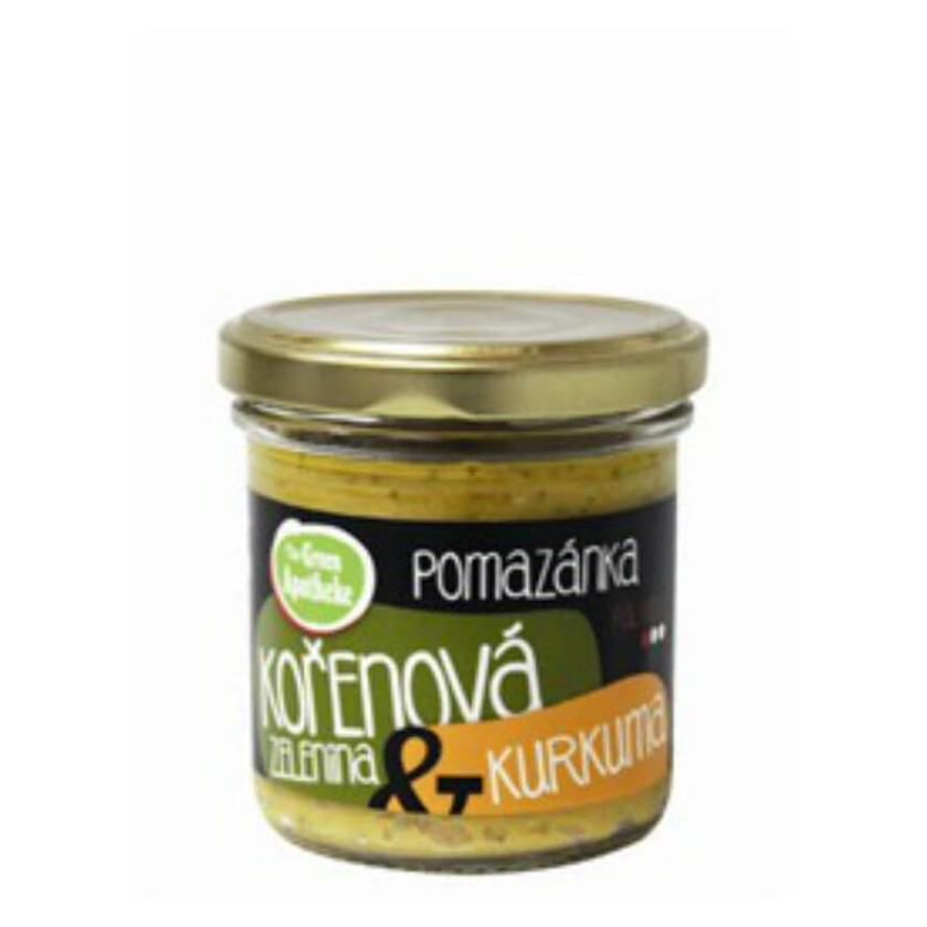 E-shop GREEN APOTHEKE Nátierka koreňová zelenina a kurkuma 140 g