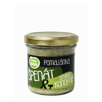 GREEN APOTHEKE Pomazánka špenát a konopné semínko 140 g