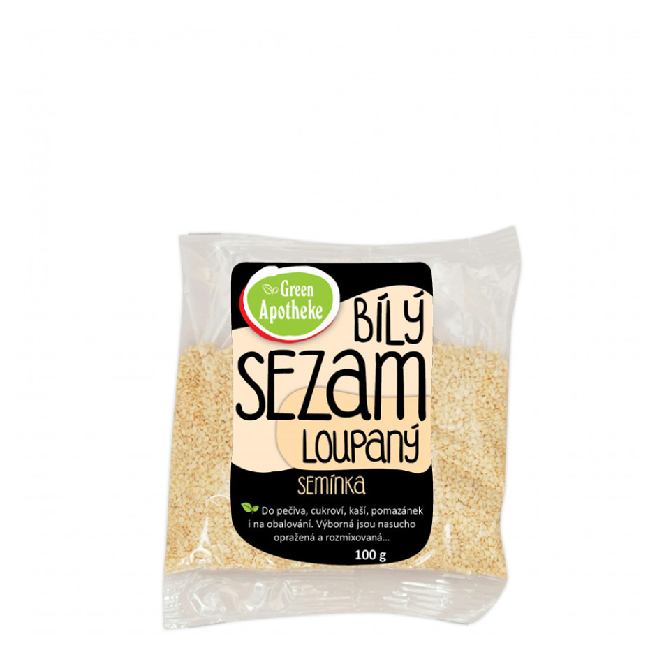 GREEN APOTHEKE Sezam biely lúpaný 200 g
