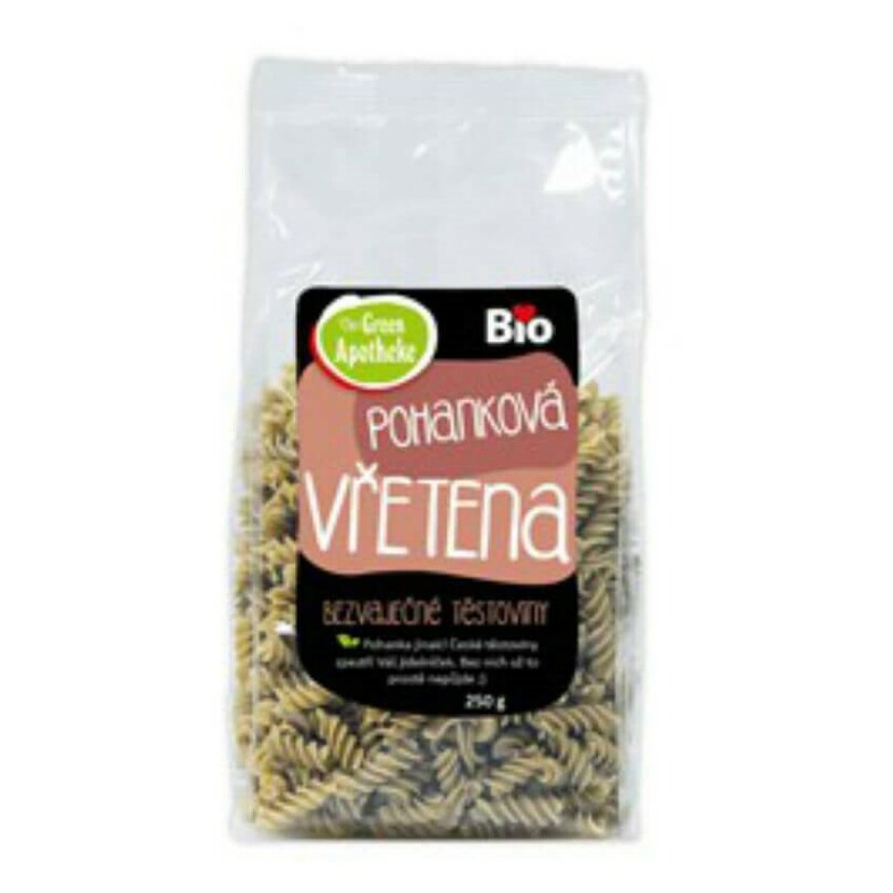 E-shop GREEN APOTHEKE Vretená BIO bezlepková POHANKOVÁ 100% 250 g
