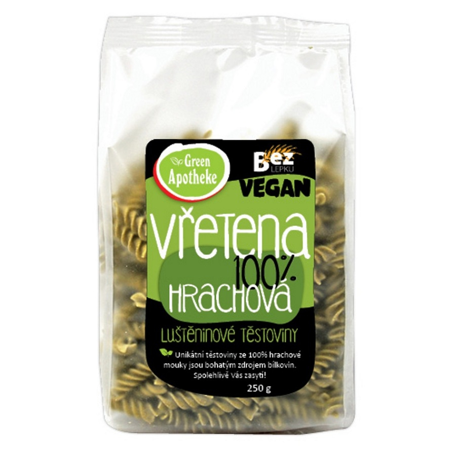 E-shop GREEN APOTHEKE Vretená hrachové 100% 250 g