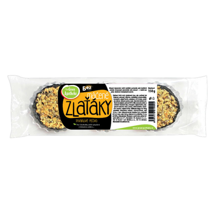 E-shop GREEN APOTHEKE Zlatky máčané v čokoláde 150 g