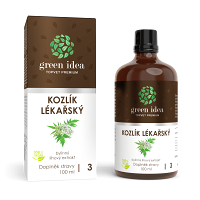 GREEN IDEA Valeriána lekárska bylinný extrakt 100 ml