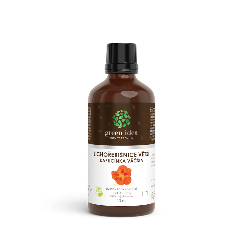 GREEN IDEA Kapucínka bylinný extrakt 50 ml kúpite na Mojalekaren.sk