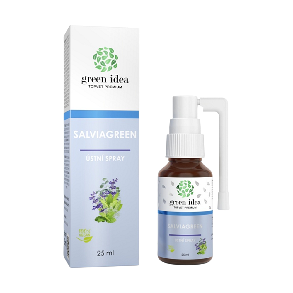 GREEN IDEA Salviagreen Ústny spray 25 ml kúpite na Mojalekaren.sk