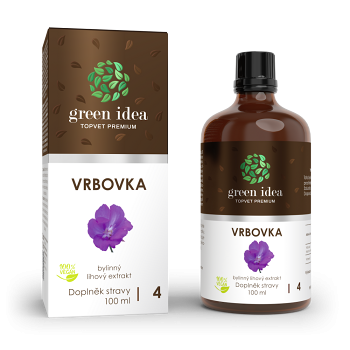 GREEN IDEA Vrbovka bylinný liehový extrakt 100 ml (Močové cesty) - Viaczložkové