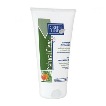 GREEN LINE Natural Clear gel hĺbkové čistiaci 150 ml